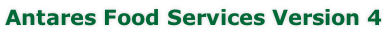 Antares Food Services Version 4